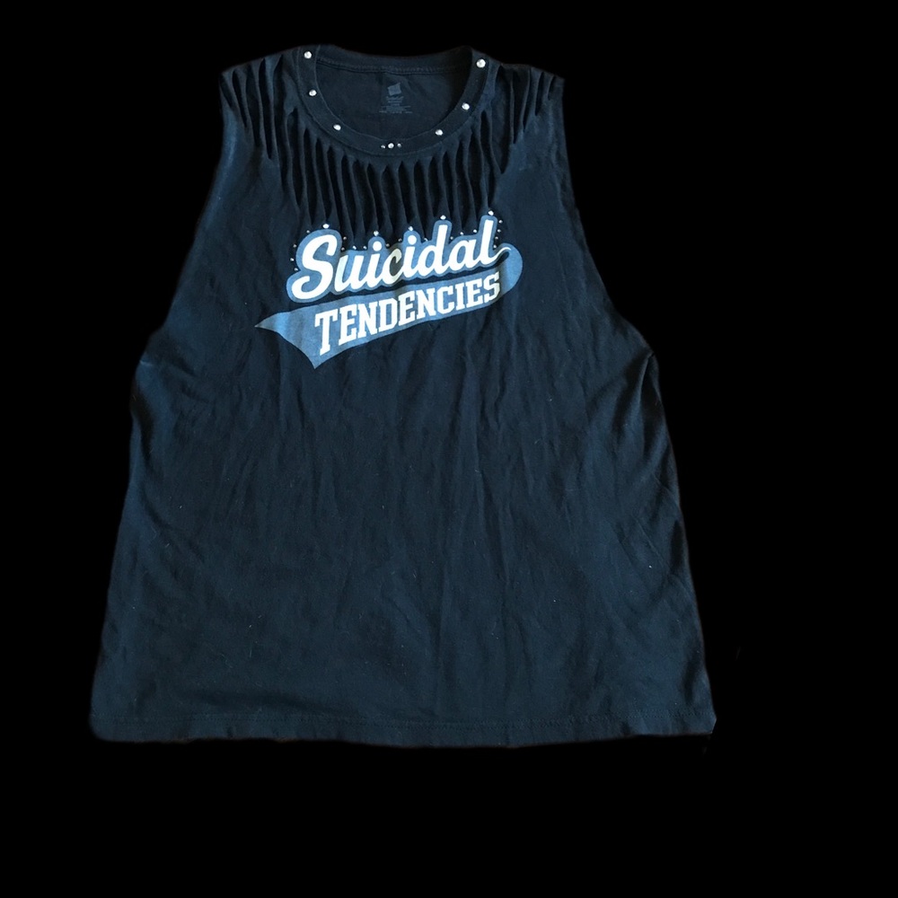 2PP RESTYLED// ReVamp’D SUICIDAL TENDENCIES CUTOFF - Picture 6 of 7